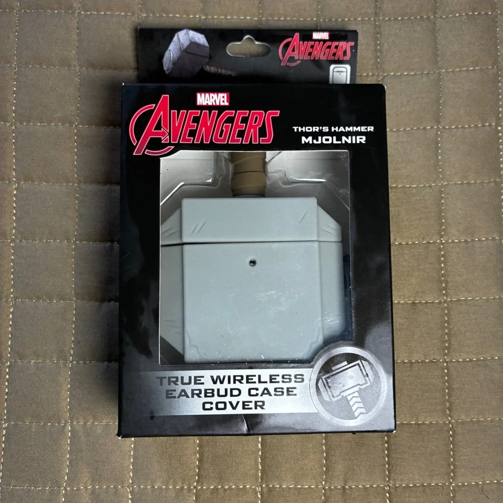 Marvel Avengers Thor Hammer Mjolnir AirPod Case Cover Gen 1/2 CultureFly New Box